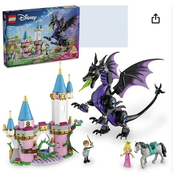 LEGO Disney Princess Maleficent’s Sleeping Beauty Set NEW 7yrs - Picture 1 of 4